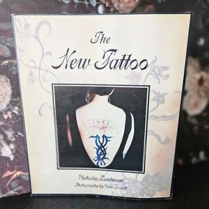 Vtg The New Tattoo by Victoria Lautman - 1994 Paperback Coffee Table Book‎